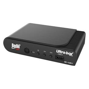 Receptor e Conversor Digital Ultra Box, Canais Digitais, HD Satélite e HD Terrestre Bedin Sat