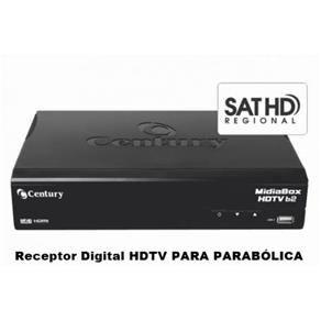 Receptor Parabólica Century Midiabox Digital HD