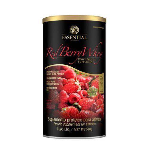 Tudo sobre 'Red Berry Whey - 510g Frutas Vermelhas - Essential Nutrition'