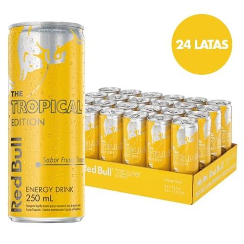 Red Bull Tropical Edition - 24 Latas