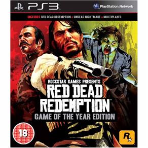 Red Dead Redemption Game Of The Year PS3