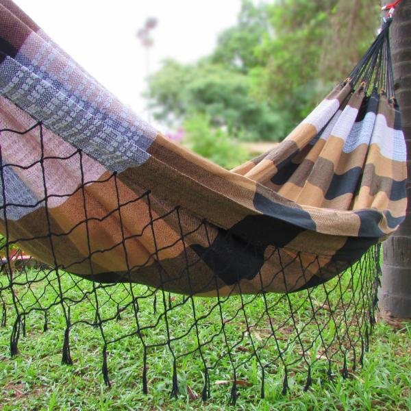 Rede de Dormir Descanso Casal Pernambucana - Rede Textil