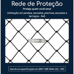 Rede De Proteção 2,50x1,40 - Preta (kit)