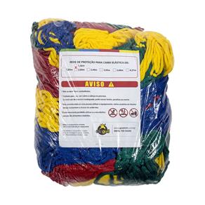 Rede de Proteção Colorida para Cama Elástica 1,50 M