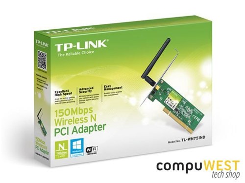 Rede Pci Wireless Tp-Link Tl-Wn751Nd 150 Mbps