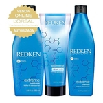 Redken Extreme Kit - Shampoo + Condicionador + Mega Máscara Kit