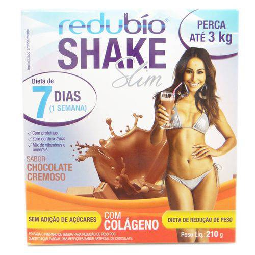 Redubío Shake Slim 210g - Sabor Chocolate - Redubio