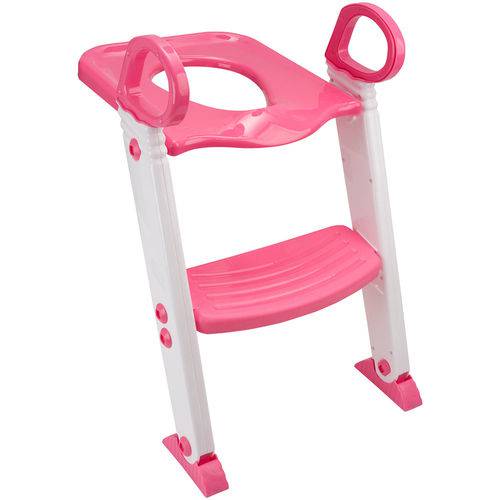 Redutor de Assento com Escada Kababy Rosa - 22005r