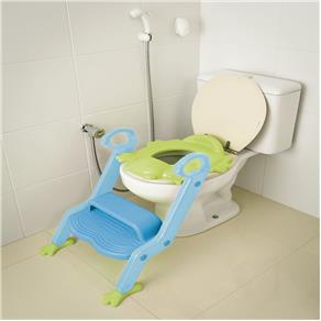 Redutor de Assento com Escada Multikids Baby BB051 - Azul/Verde