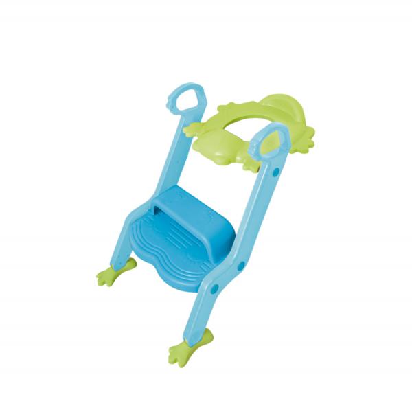 Redutor de Assento com Escada Sapinho BB051 Verde/Azul - Multikids Baby - Multikids