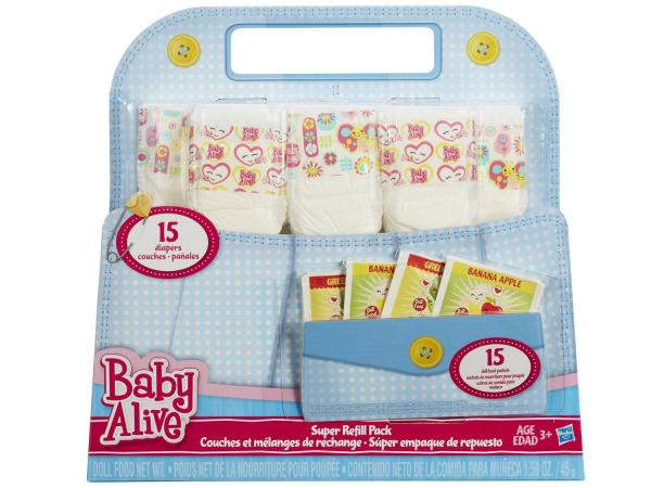 Refil Baby Alive Super - Hasbro