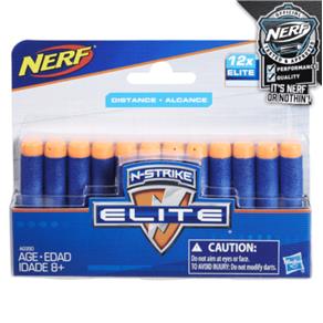 Refil de Dardos Nerf N-Strike Elite 12 Dardos Hasbro - A0350