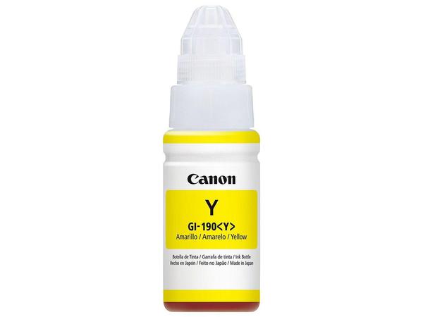 Refil de Tinta Canon Maxx GI-190 Amarelo - Original