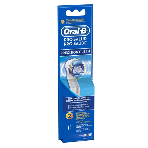 Refil Escova Elétrica Oral-B Precision Clean - com 2
