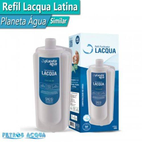 Tudo sobre 'Refil Filtro Latina Lacqua Pa335 e Pa355 - Planeta Água'