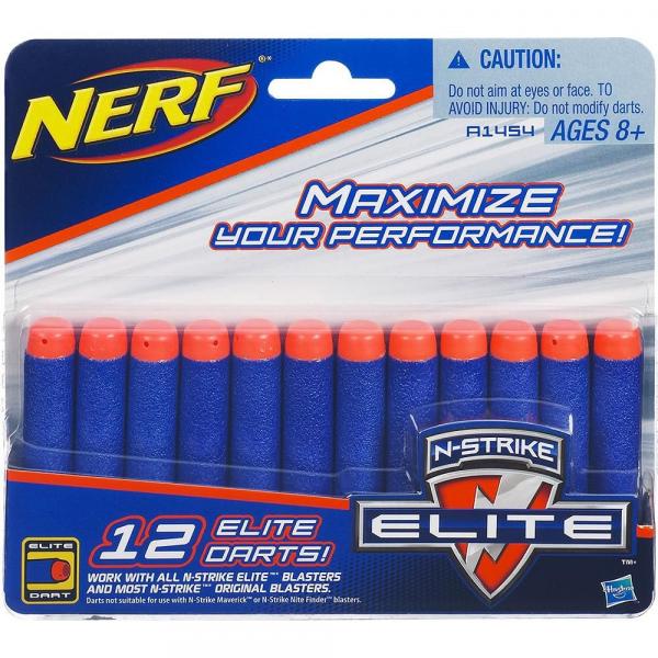 Refil Nerf N-strike Elite com 12 Dardos - Hasbro - A1454
