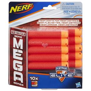 Refil Nerf N Strike Mega 10 Dardos - A4368 - Hasbro