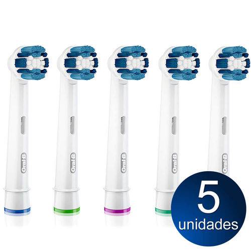Tudo sobre 'Refil para Escova Elétrica Oral-b / Braun - Precision Clean - com 5 Unidades'