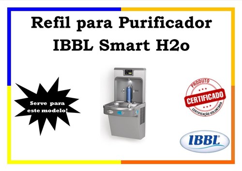 Refil para Purificador Ibbl Smart H2O(E3) Promoção!
