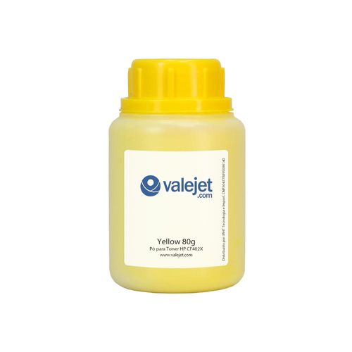 Refil para Toner HP 252n | CF402X Yellow 80g Valejet