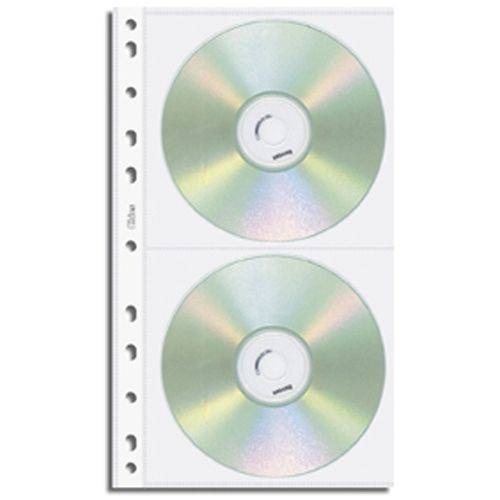 Tudo sobre 'Refil Porta CDs Duplo Chies Fur.Universal Cristal Gofrado 1698-5'
