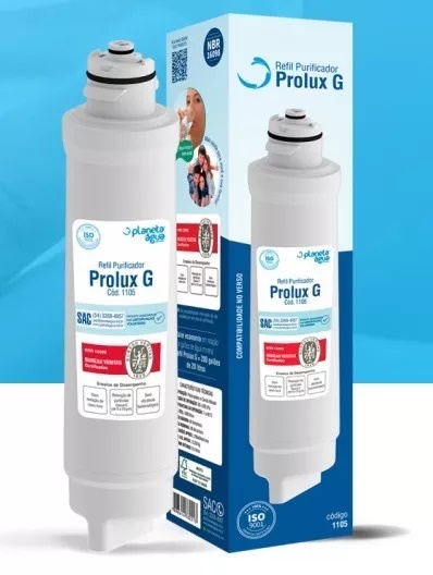 Refil Purificador Prolux G (1105) Planeta Água - Electrolux