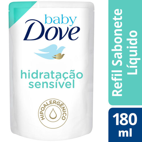 Refil Sabonete Liquido Dove Baby Hidratacao Sensivel 180ml