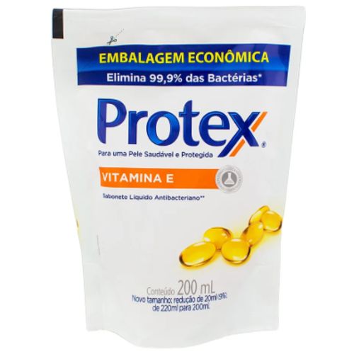 Refil Sabonete Líquido Protex Vitamina e 200 Ml