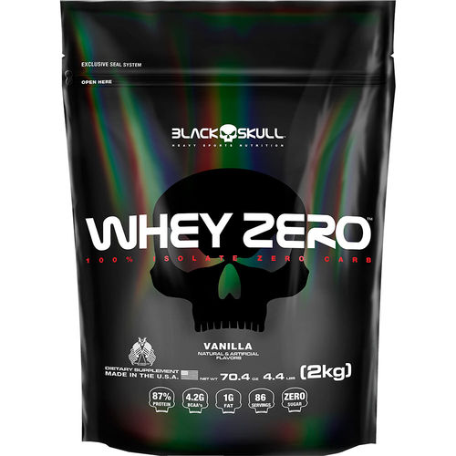 Refil Whey Zero 2kg - Black Skull