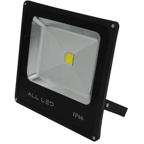 Refletor LED 50 Watts REAL 100% Eficiência 6500K Resistente a Àgua Blindado Bi-volt