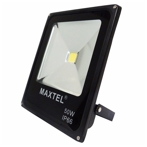 Refletor Holofote 50W Maxtel Ip66 Branco Frio à Prova D'água
