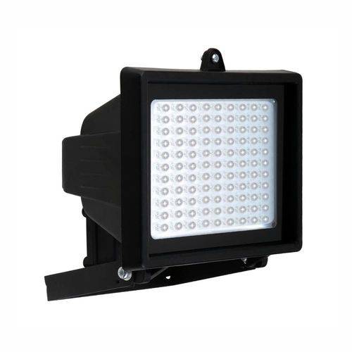 Refletor Holofote LED 10w Bivolt Branco Frio 6000k com 96 LEDs - Dni 6048