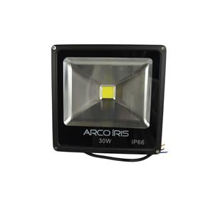 Refletor Holofote Led Branco Frio 30w 6000k - Arco Íris Led - Bivolt