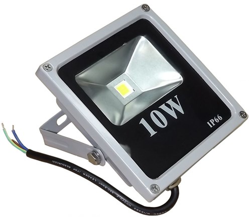 Refletor Holofote LED Slim SMD 10W IP66