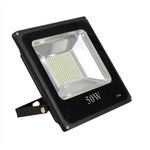 Refletor Holofote Led Slim Smd 50w Ip65 Branco Frio