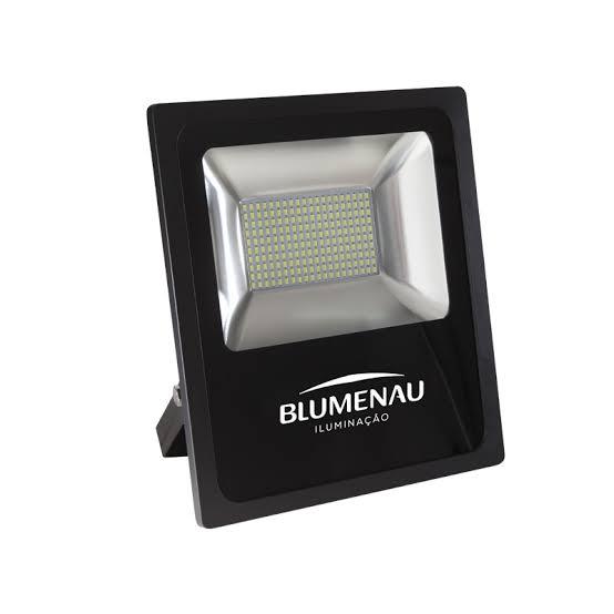 Refletor Led 50w Aluminio Ip65 Luz Branca 6000K Blumenau