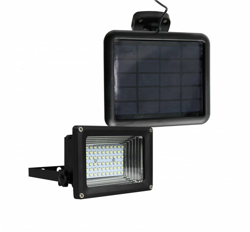 Refletor Solar 60 LEDS com Fotocelula