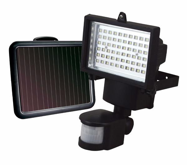 Refletor Solar de LED 60 Leds com Sensor de Movimento Uitech