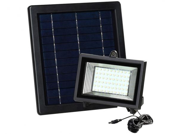 Refletor Solar LED 0,6W Luz Branca - Ecoforce 17194