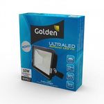 Refletor Ultra Led Fit 10w Luz Branca 6.000k Bivolt Golden