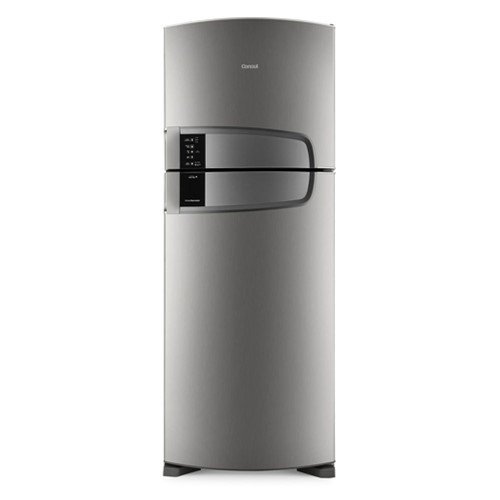 Refrigerador Bem Estar Frost Free 405L Cinza Refrigerador Consul 110V CRM51