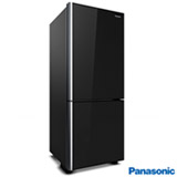 Refrigerador Bottom Freezer de 02 Portas Frost Free Panasonic com 423 Litros Preto - NR-BB52GV2