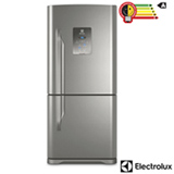 Tudo sobre 'Refrigerador Bottom Freezer Electrolux de 02 Portas Frost Free com 598 Litros Painel Eletrônico Inox - DB84X'