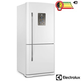 Refrigerador Bottom Freezer Invertido Electrolux de 02 Portas Frost Free com 598 Litros Painel Eletrônico Branco - DB84