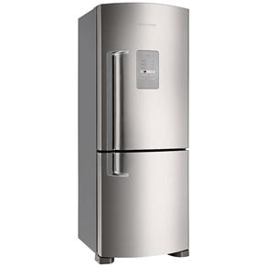 Refrigerador Brastemp Inverse BRE51NR Frost Free Inox - 422 Litros - 110v