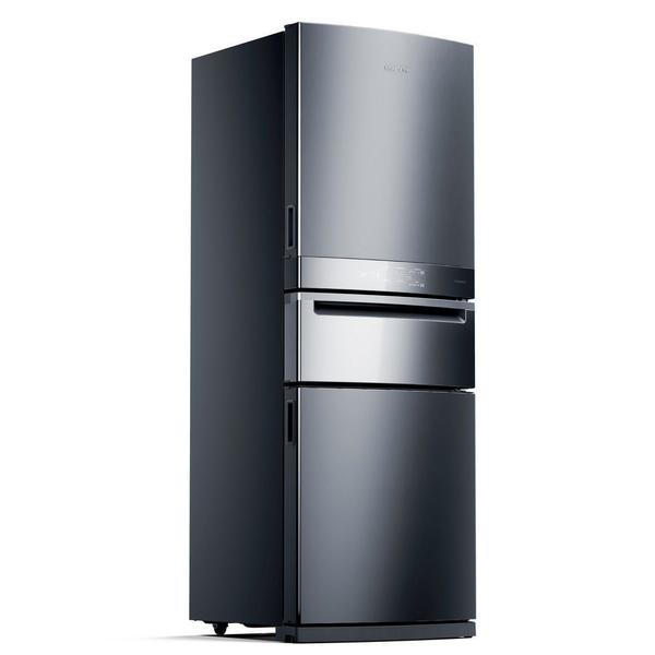 Refrigerador Brastemp Inverse 3 Frost Free 3 Portas 419L Evox220V BRY59AK