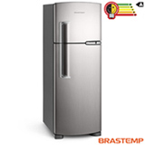 Refrigerador Clean de 02 Portas Frost Free Brastemp com 352 Litros Platinum - BRM39EK
