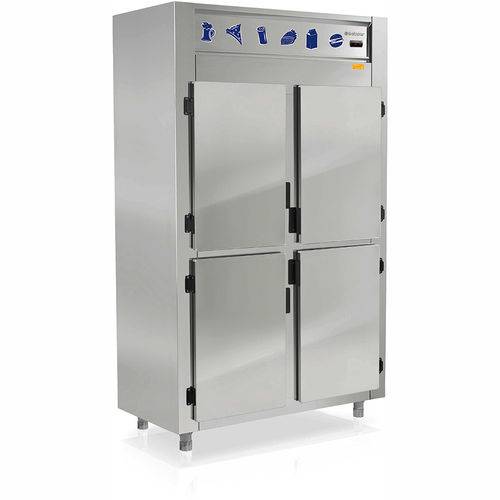 Refrigerador Comercial Inox 4 Portas Grep4p Gelopar