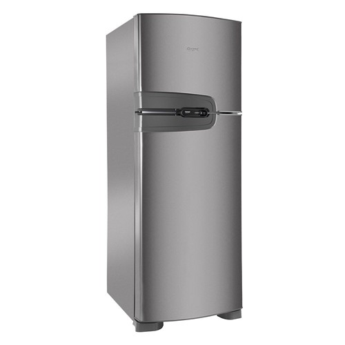 Refrigerador Consul Frost Free Duplex 386L Inox 127V CRM43NK