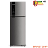 Refrigerador de 02 Portas Brastemp Frost Free com 375 Litros com Painel Eletrônico Inox - BRM45HK